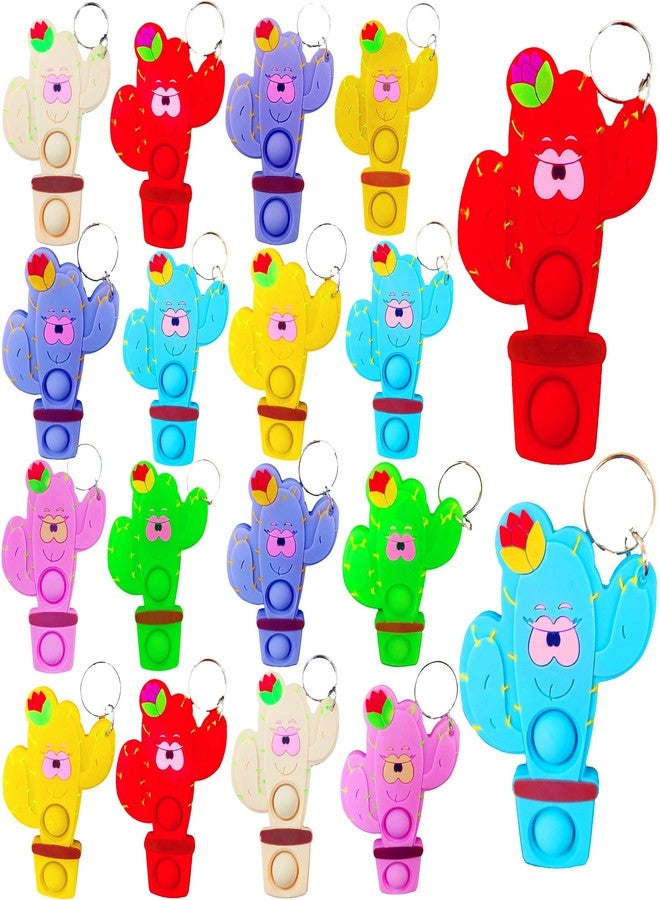 PSDFH 20 Packs Bulk Mini Botanica Cactus fidgets Toys for Kids Children Classroom Students Gifts Prize from Teacher,Birthday Party Bubble Favors - Image 1